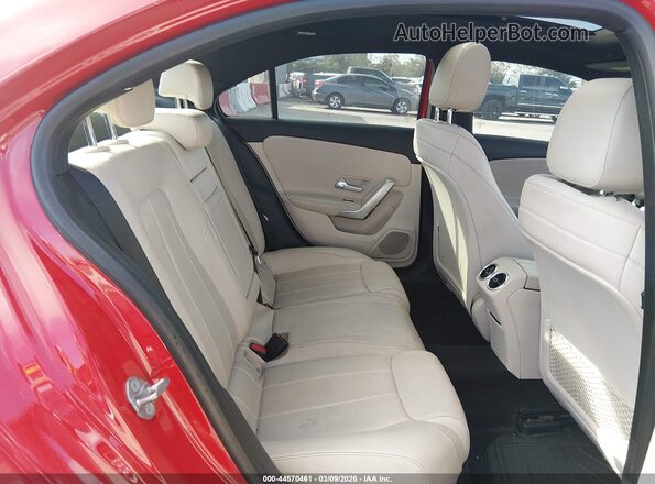 WDD3G4EB7KW026613 2019 MERCEDES-BENZ A 220 Красный Вид наклейки с VIN-кодом