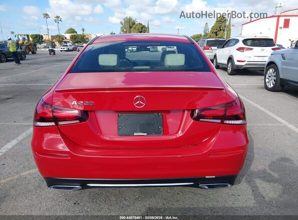 WDD3G4EB7KW026613 2019 MERCEDES-BENZ A 220 Красный 