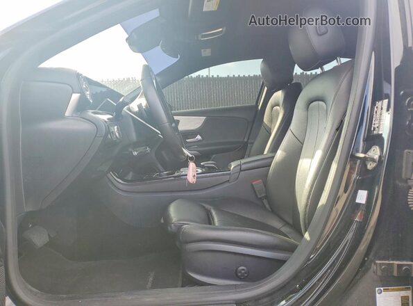 WDD3G4EB9KW001924 2019 MERCEDES-BENZ A Black Widok wnętrza z przodu