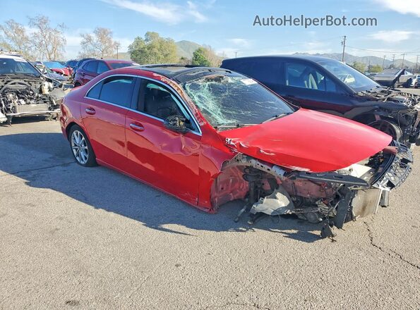 WDD3G4EBXLW039003 2020 MERCEDES-BENZ A Красный Передняя правая четверть