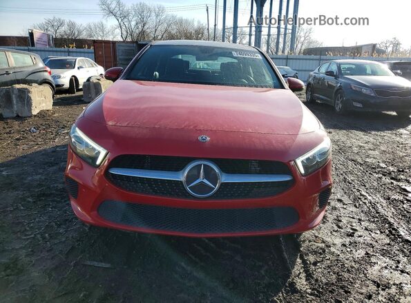 WDD3G4FB1KW022362 2019 MERCEDES-BENZ A Red წინა ხედი