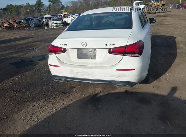 WDD3G4FB7KW006232 2019 MERCEDES-BENZ A 220 White 