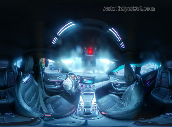 WDD7X8JB8KA001330 2019 MERCEDES-BENZ AMG Черный Панорамный вид салона 360°