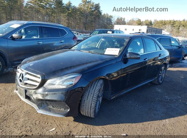 WDDHF8JB4GB280753 2016 MERCEDES-BENZ E-CLASS Черный Передняя левая четверть