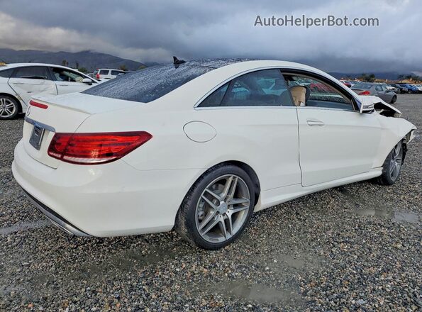 WDDKJ6FB1GF330910 2016 MERCEDES-BENZ E White Tył prawy