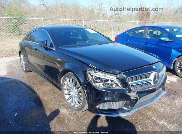 WDDLJ6FB6GA172615 2016 MERCEDES-BENZ CLS-CLASS Black Przód prawy