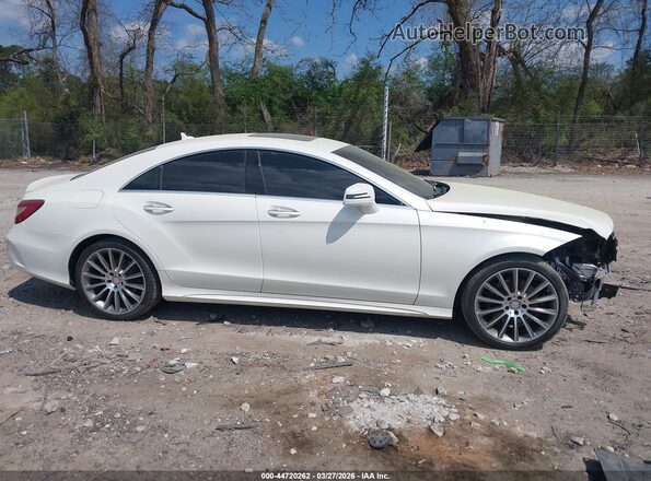 WDDLJ6HB3GA160130 2016 MERCEDES-BENZ CLS-CLASS White Widok wnętrza 360 stopni