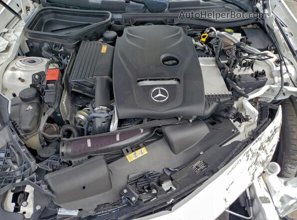 WDDPK3JA1HF129025 2017 MERCEDES-BENZ SLC Белый Вид задней части салона