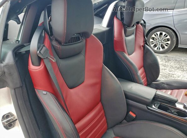 WDDPK3JA1HF129025 2017 MERCEDES-BENZ SLC Белый Вид задних сидений