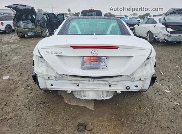 WDDPK3JA8HF138336 2017 MERCEDES-BENZ SLC White Vista trasera
