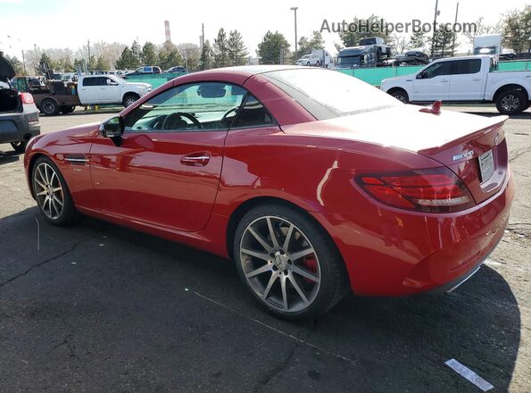 WDDPK6GA6HF136657 2017 MERCEDES-BENZ SLC Red Trasero izquierdo