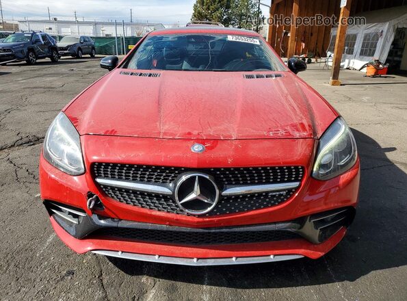 WDDPK6GA6HF136657 2017 MERCEDES-BENZ SLC Red Vista frontal