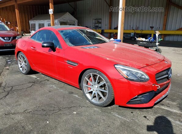 WDDPK6GA6HF136657 2017 MERCEDES-BENZ SLC Red Delantero derecho