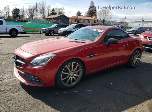 WDDPK6GA6HF136657 2017 MERCEDES-BENZ SLC Red Vista tres cuartos delantera izquierda