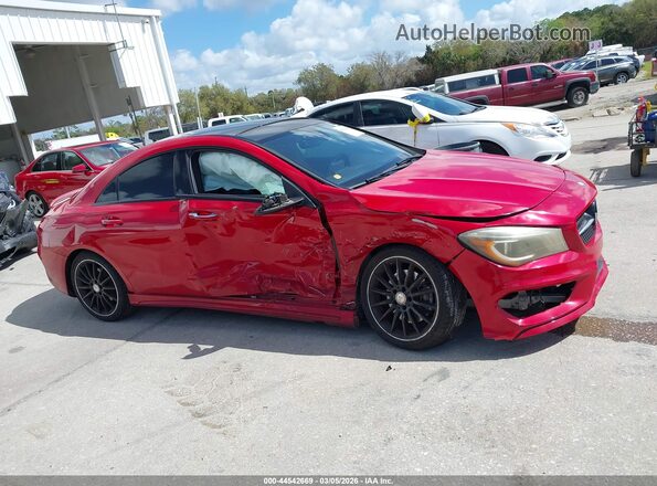 WDDSJ4EB0GN318291 2016 MERCEDES-BENZ CLA 250 Красный Вид щитка приборов