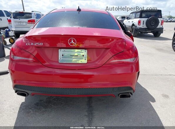 WDDSJ4EB0GN318291 2016 MERCEDES-BENZ CLA 250 Красный 