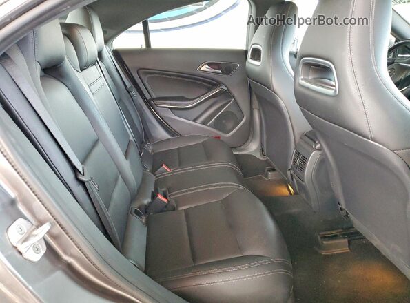 WDDSJ4EB1HN400497 2017 MERCEDES-BENZ CLA-CLASS Серый Вид задних сидений