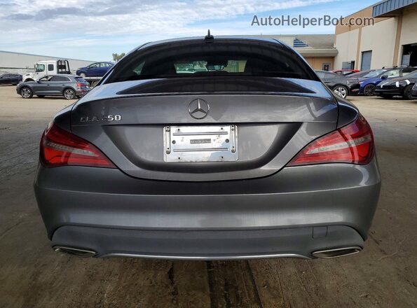 WDDSJ4EB1HN400497 2017 MERCEDES-BENZ CLA-CLASS Серый Вид сзади