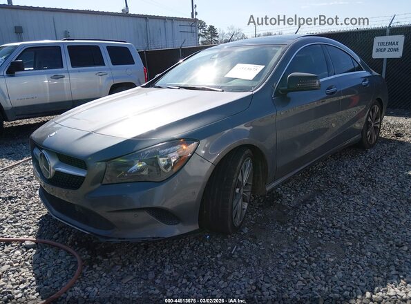 WDDSJ4EB1JN507698 2018 MERCEDES-BENZ CLA 250 Серый Передняя левая четверть