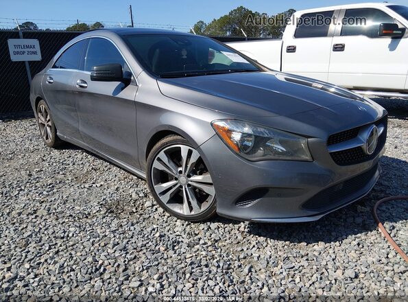 WDDSJ4EB1JN507698 2018 MERCEDES-BENZ CLA 250 Серый Передняя правая четверть
