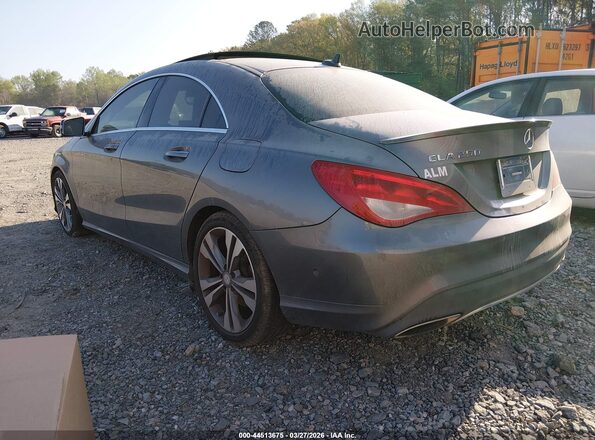 WDDSJ4EB1JN507698 2018 MERCEDES-BENZ CLA 250 Серый Задняя левая четверть
