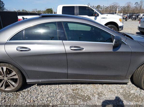 WDDSJ4EB1JN507698 2018 MERCEDES-BENZ CLA 250 Серый Вид задней части салона