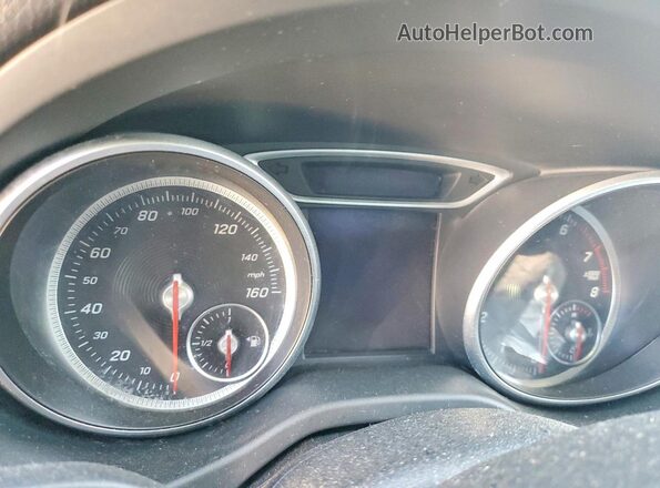 WDDSJ4EB1KN752115 2019 MERCEDES-BENZ CLA-CLASS White ხელსაწყოთა პანელის ხედი