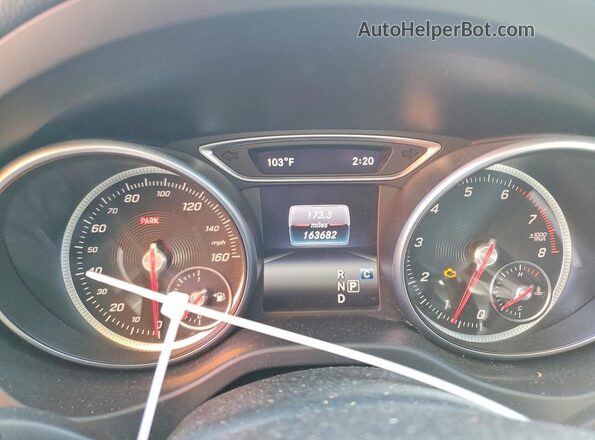 WDDSJ4EB2HN456352 2017 MERCEDES-BENZ CLA-CLASS Silver Вид щитка приладів