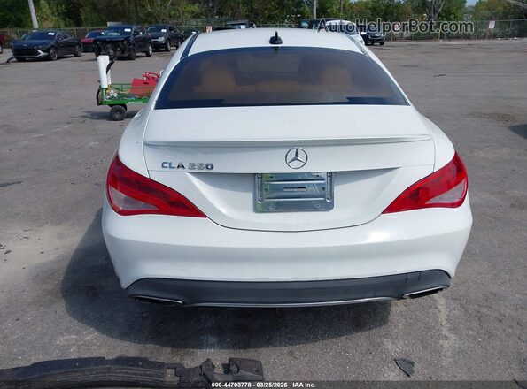 WDDSJ4EB2JN679383 2018 MERCEDES-BENZ CLA 250 White 