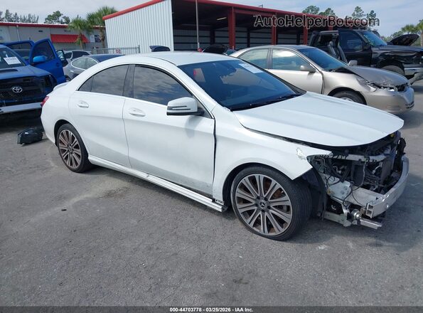 WDDSJ4EB2JN679383 2018 MERCEDES-BENZ CLA 250 White Front right