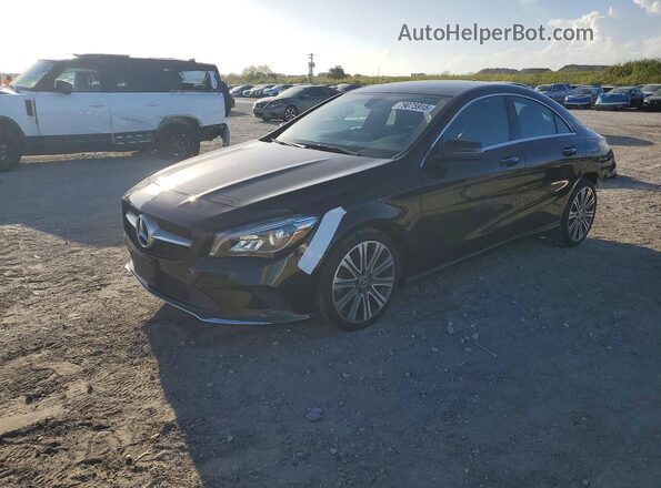 WDDSJ4EB2KN718717 2019 MERCEDES-BENZ CLA-CLASS Black Przód lewy