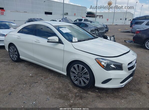 WDDSJ4EB3JN550763 2018 MERCEDES-BENZ CLA 250 White Delantero derecho