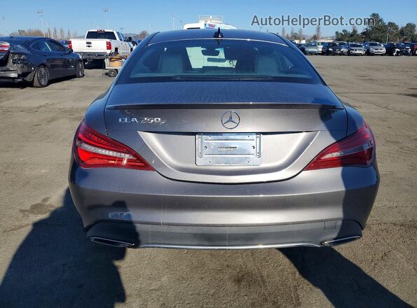 WDDSJ4EB3KN704728 2019 MERCEDES-BENZ CLA-CLASS Charcoal Widok z tyłu
