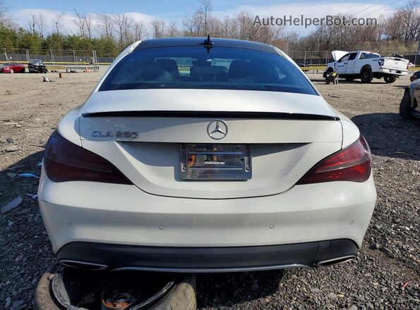 WDDSJ4EB4HN480619 2017 MERCEDES-BENZ CLA-CLASS White უკანა ხედი