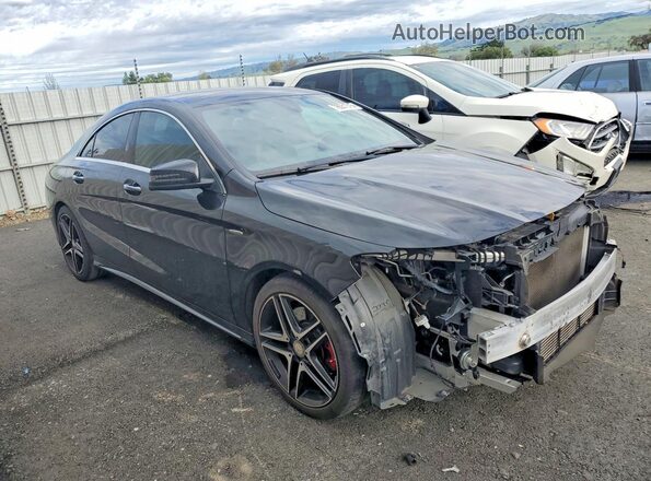 WDDSJ4EB5HN495243 2017 MERCEDES-BENZ CLA-CLASS Черный Передняя правая четверть