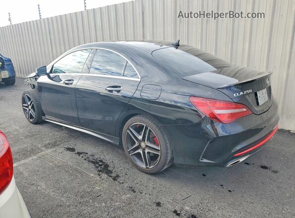 WDDSJ4EB5HN495243 2017 MERCEDES-BENZ CLA-CLASS Черный Задняя левая четверть
