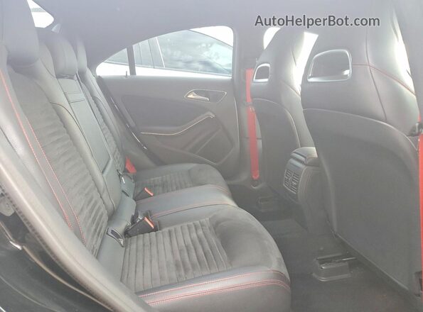 WDDSJ4EB5HN495243 2017 MERCEDES-BENZ CLA-CLASS Черный Вид задних сидений