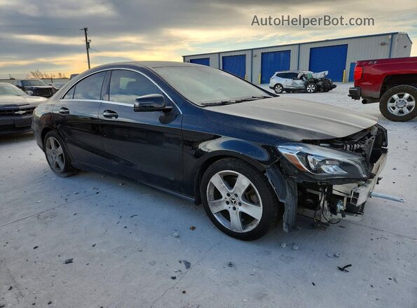 WDDSJ4EB5JN604290 2018 MERCEDES-BENZ CLA-CLASS Black Przód prawy