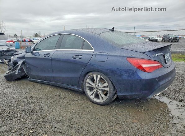 WDDSJ4EB6KN711317 2019 MERCEDES-BENZ CLA-CLASS Blue Задня ліва чверть