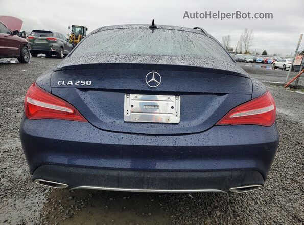 WDDSJ4EB6KN711317 2019 MERCEDES-BENZ CLA-CLASS Blue Вид ззаду