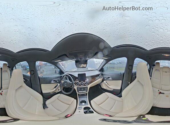 WDDSJ4EB6KN711317 2019 MERCEDES-BENZ CLA-CLASS Blue Вид наклейки з VIN-кодом