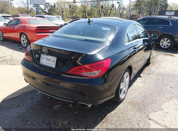 WDDSJ4EB7GN294443 2016 MERCEDES-BENZ CLA 250 Black Հետևի աջ