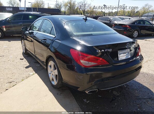 WDDSJ4EB7GN294443 2016 MERCEDES-BENZ CLA 250 Black Հետևի ձախ