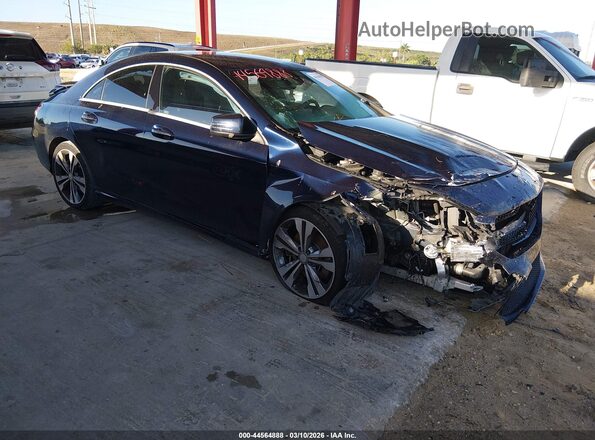 WDDSJ4EB7JN503834 2018 MERCEDES-BENZ CLA 250 Dark Blue Delantero derecho