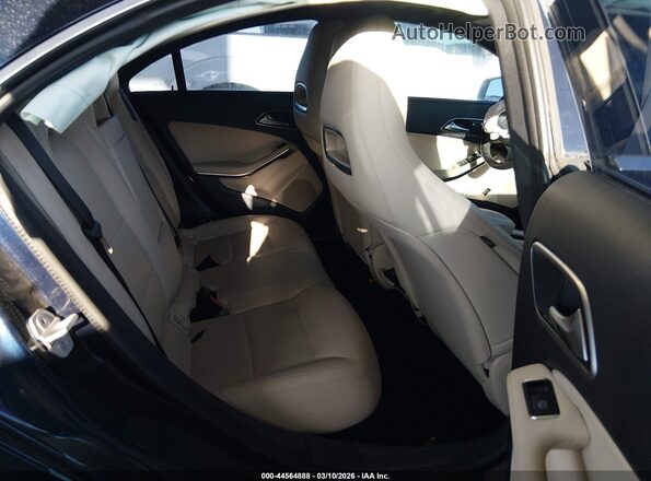 WDDSJ4EB7JN503834 2018 MERCEDES-BENZ CLA 250 Dark Blue Vista de la etiqueta del VIN