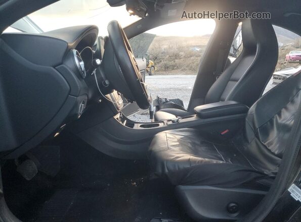 WDDSJ4EB7JN544125 2018 MERCEDES-BENZ CLA-CLASS Black Front interior view