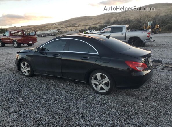 WDDSJ4EB7JN544125 2018 MERCEDES-BENZ CLA-CLASS Black Rear left