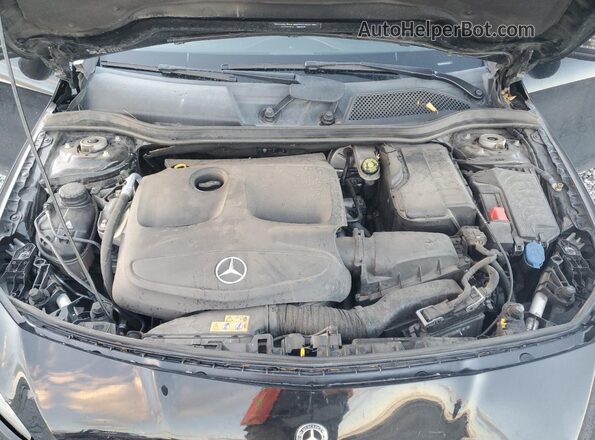 WDDSJ4EB7JN544125 2018 MERCEDES-BENZ CLA-CLASS Black Rear interior view