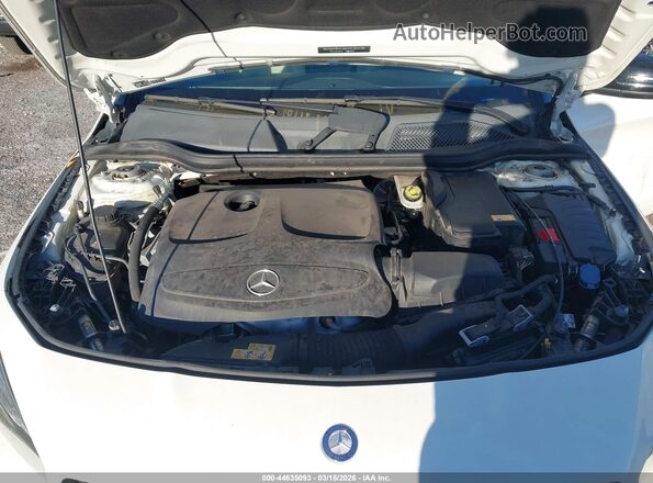 WDDSJ4EB8GN318233 2016 MERCEDES-BENZ CLA 250 White Rear view