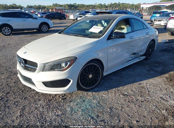 WDDSJ4EB8GN318233 2016 MERCEDES-BENZ CLA 250 White Front left